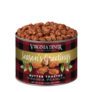 Virginia Diner Season's Greetings Butter Toasted Peanuts