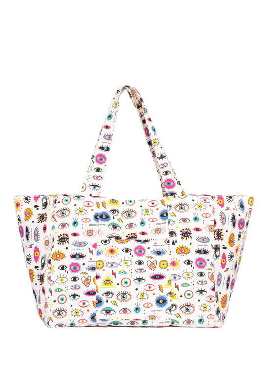 Sun of a Beach Starry Eyes Tote Bag