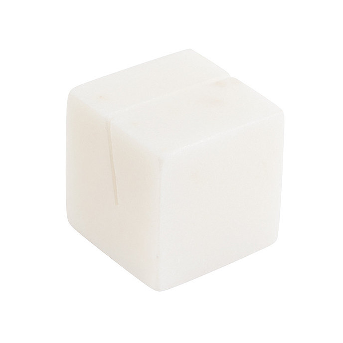 Ballard Designs Marble Cube Place Card Holder - Set of 8