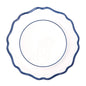 Ballard Designs Scalloped Melamine Dinner Plates - Set of 4