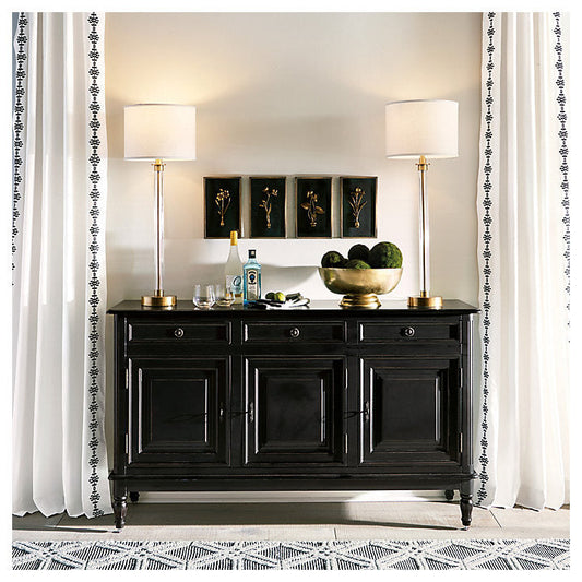 Ballard Designs Fleur De Tole Black Wall Decor