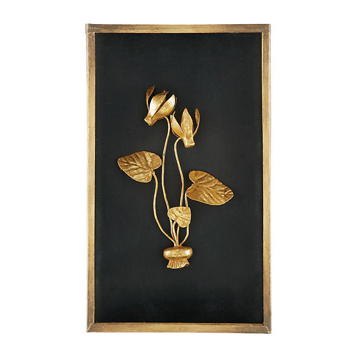 Ballard Designs Fleur De Tole Black Wall Decor