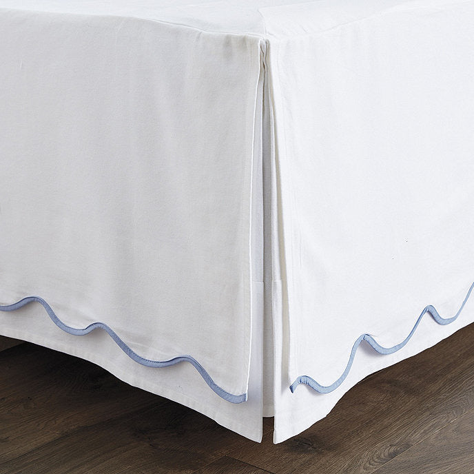 Ballard Designs Emma Scalloped Bedskirt