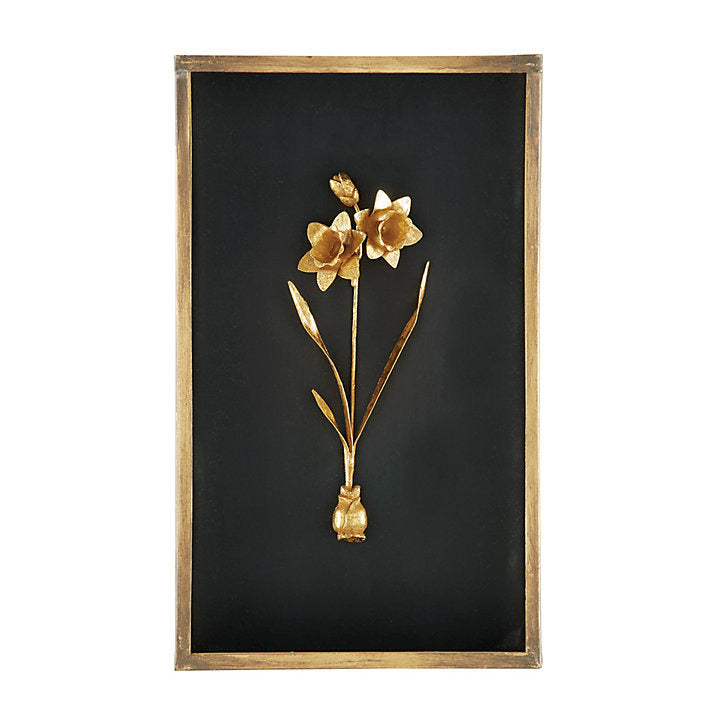 Ballard Designs Fleur De Tole Black Wall Decor