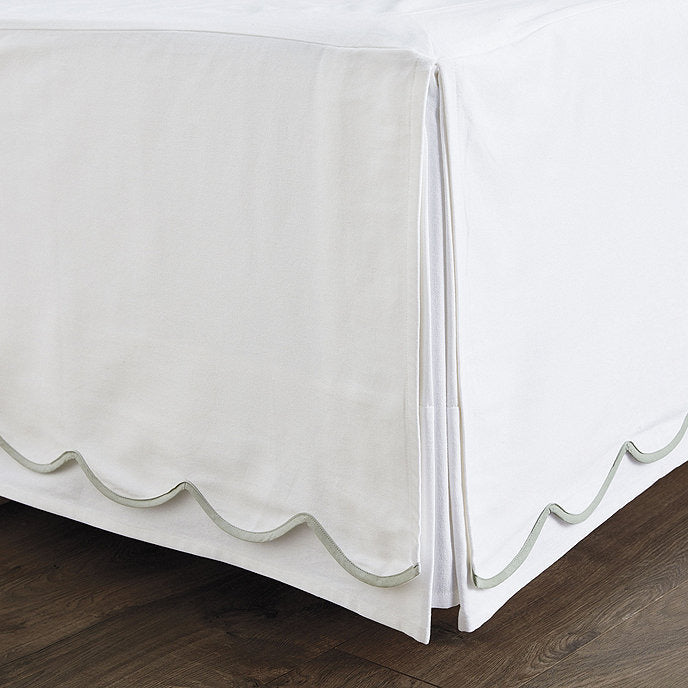 Ballard Designs Emma Scalloped Bedskirt