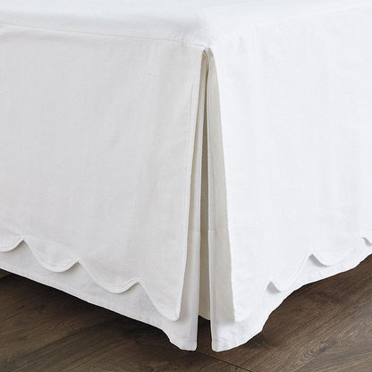 Ballard Designs Emma Scalloped Bedskirt