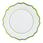 Ballard Designs Scalloped Melamine Dinner Plates - Set of 4