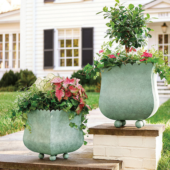 Ballard Designs Scallop Planter