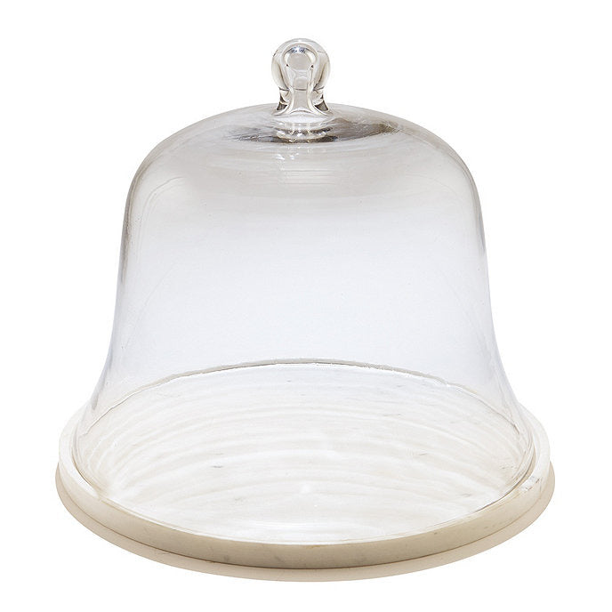 Ballard Designs Hudson Cloche & Marble Base