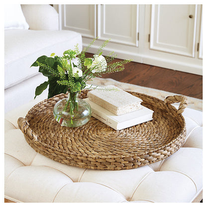 Ballard Designs Braided Hyacinth Tray