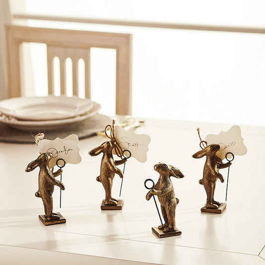 Ballard Designs Bunny Place Card Holders - Set of 4