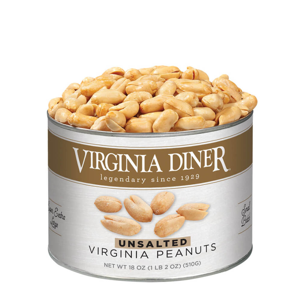 Virginia Diner Classic Unsalted Virginia Peanuts