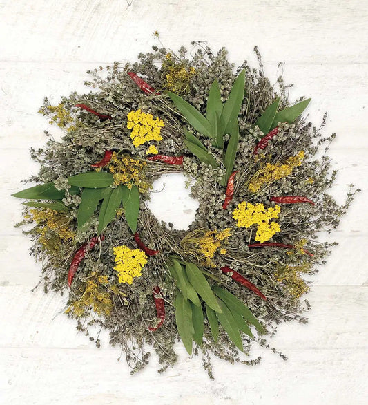 VivaTerra Organic Culinary Herb Wreath