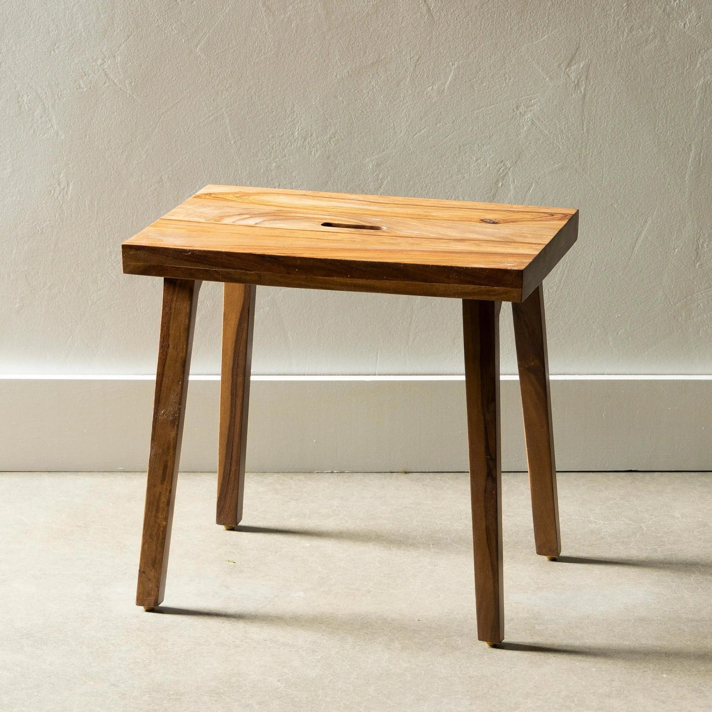 VivaTerra Set-Me-Down-Anywhere Sheesham Wood Stool