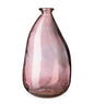 VivaTerra Oblong Recycled Glass Balloon Vase, 14"