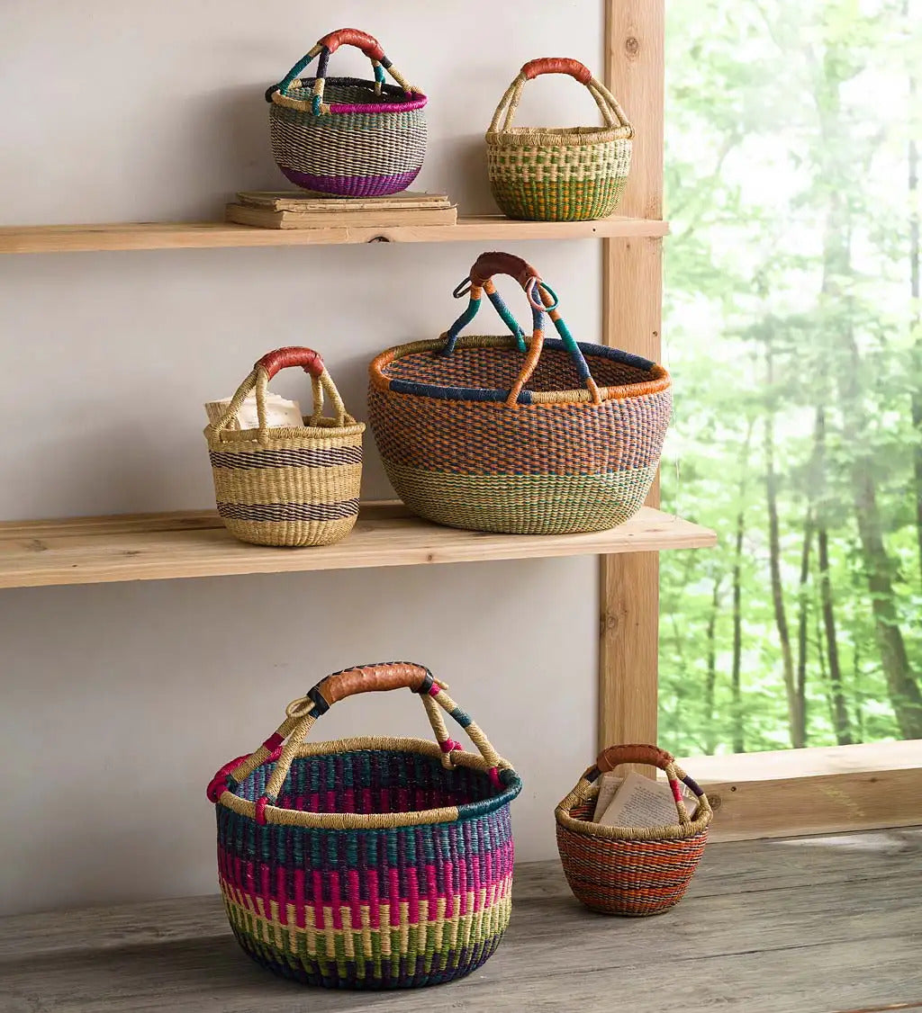 VivaTerra Mini Bolga Baskets