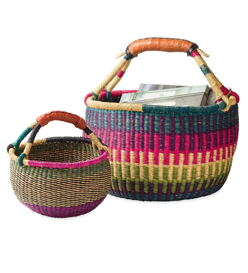 VivaTerra Mini Bolga Baskets