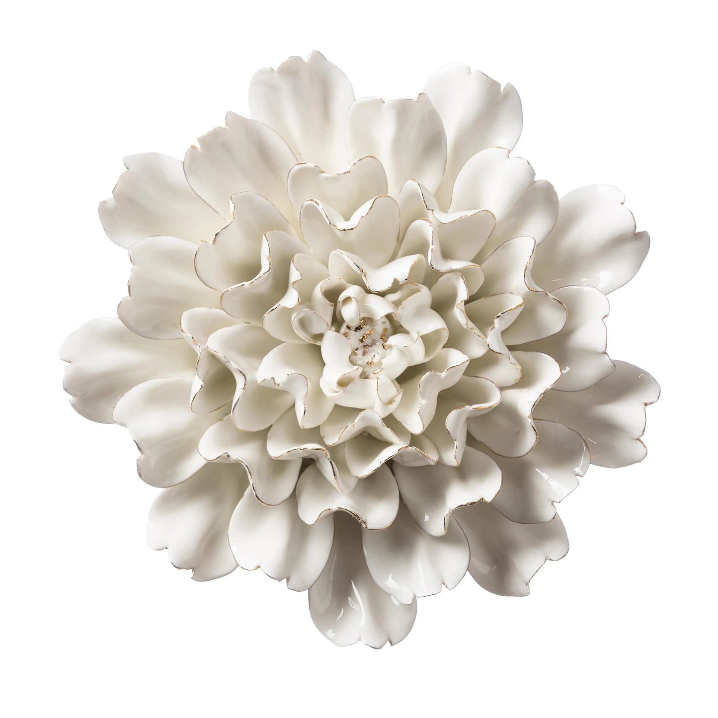 VivaTerra Ceramic Wall Flowers Holiday Collection, Set of 5