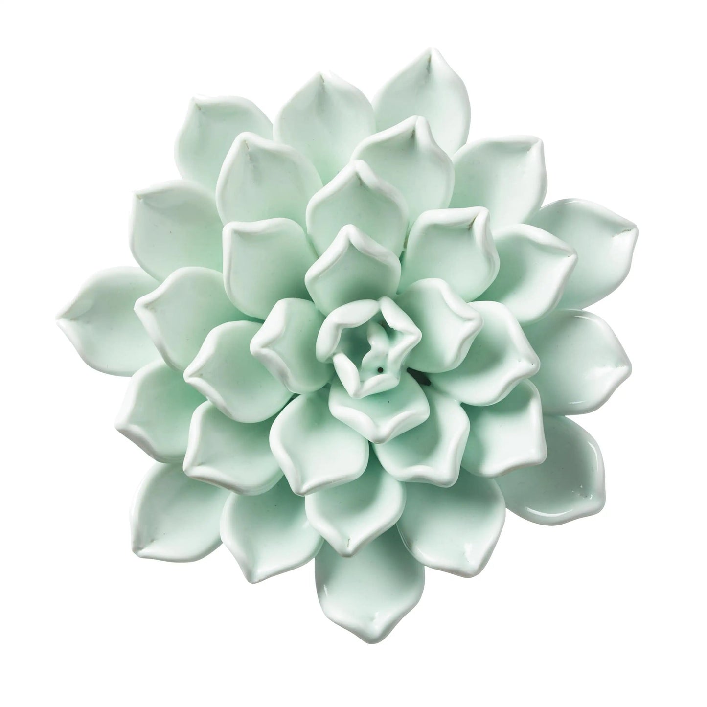 VivaTerra Ceramic Wall Flowers Holiday Collection, Set of 5