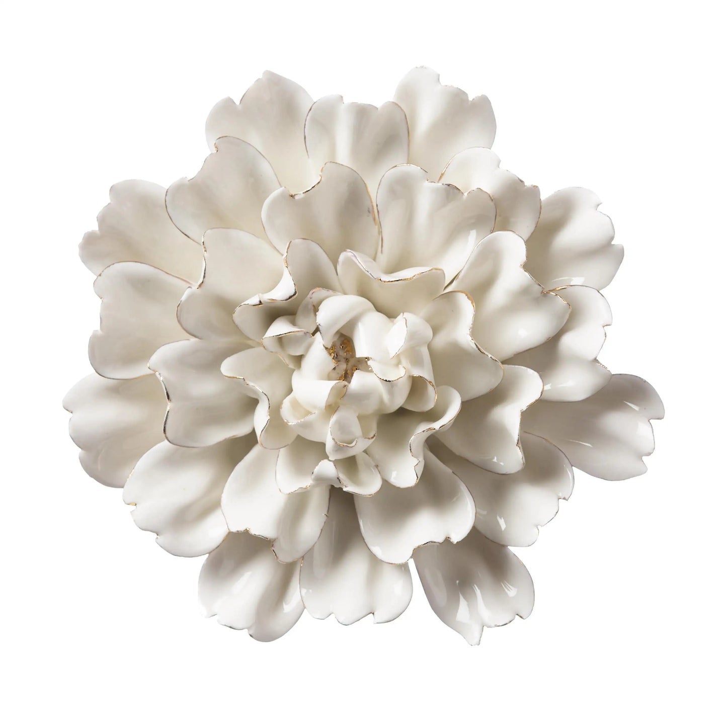 VivaTerra Ceramic Wall Flowers Holiday Collection, Set of 5