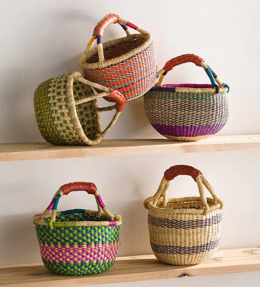 VivaTerra Mini Bolga Baskets