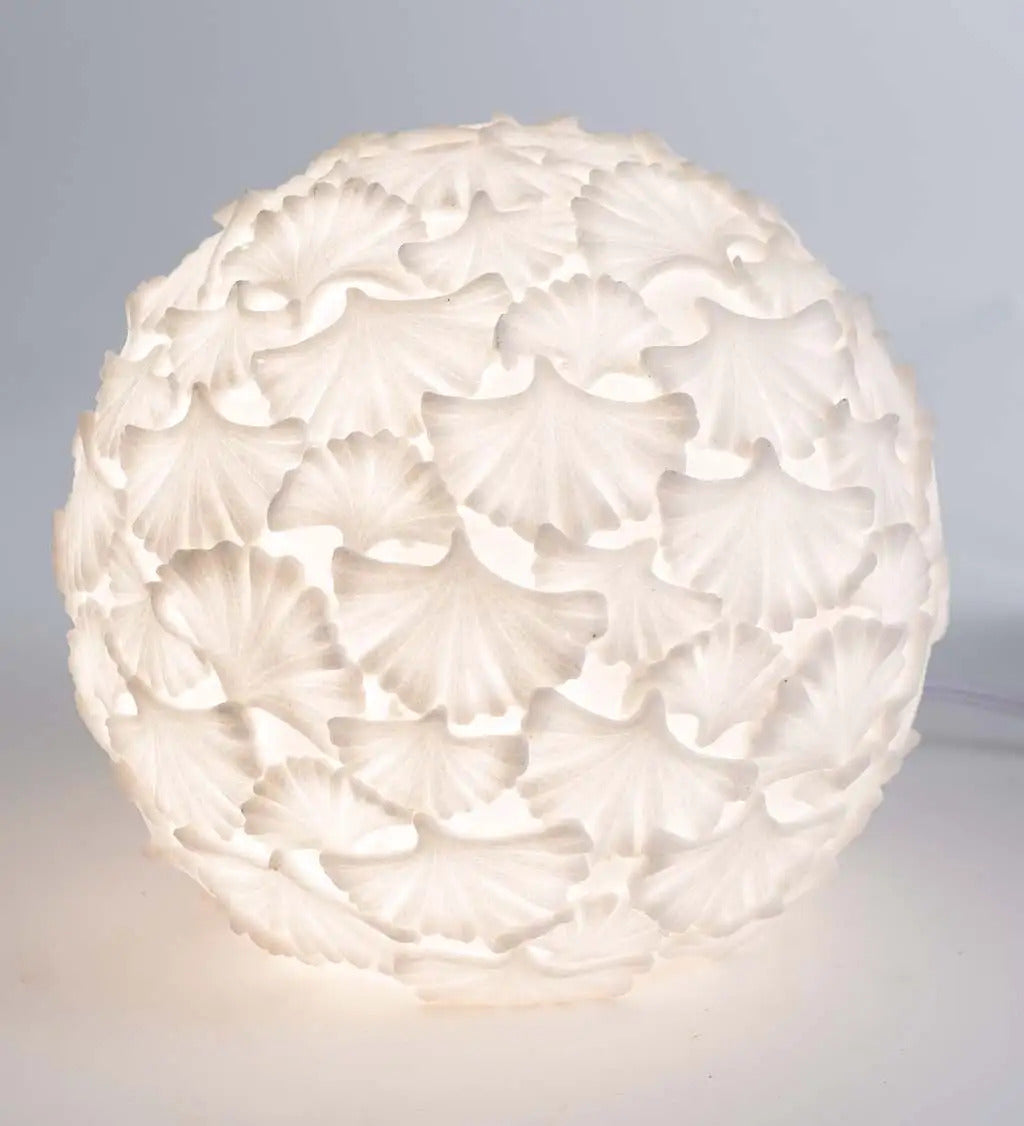 VivaTerra Ginkgo Leaf Ball Lamp