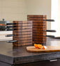 VivaTerra Acacia Wood Horizontal Knife Blocks