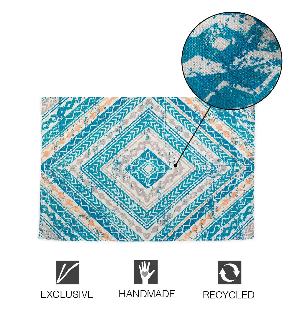 VivaTerra Indoor/ Outdoor Soft Recycled Printed Rug Collection