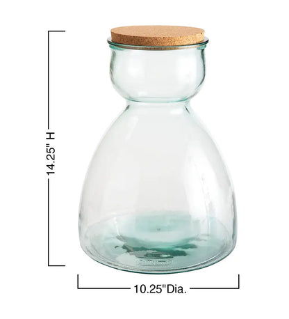 VivaTerra Recycled Glass Terrarium Kits, Tall