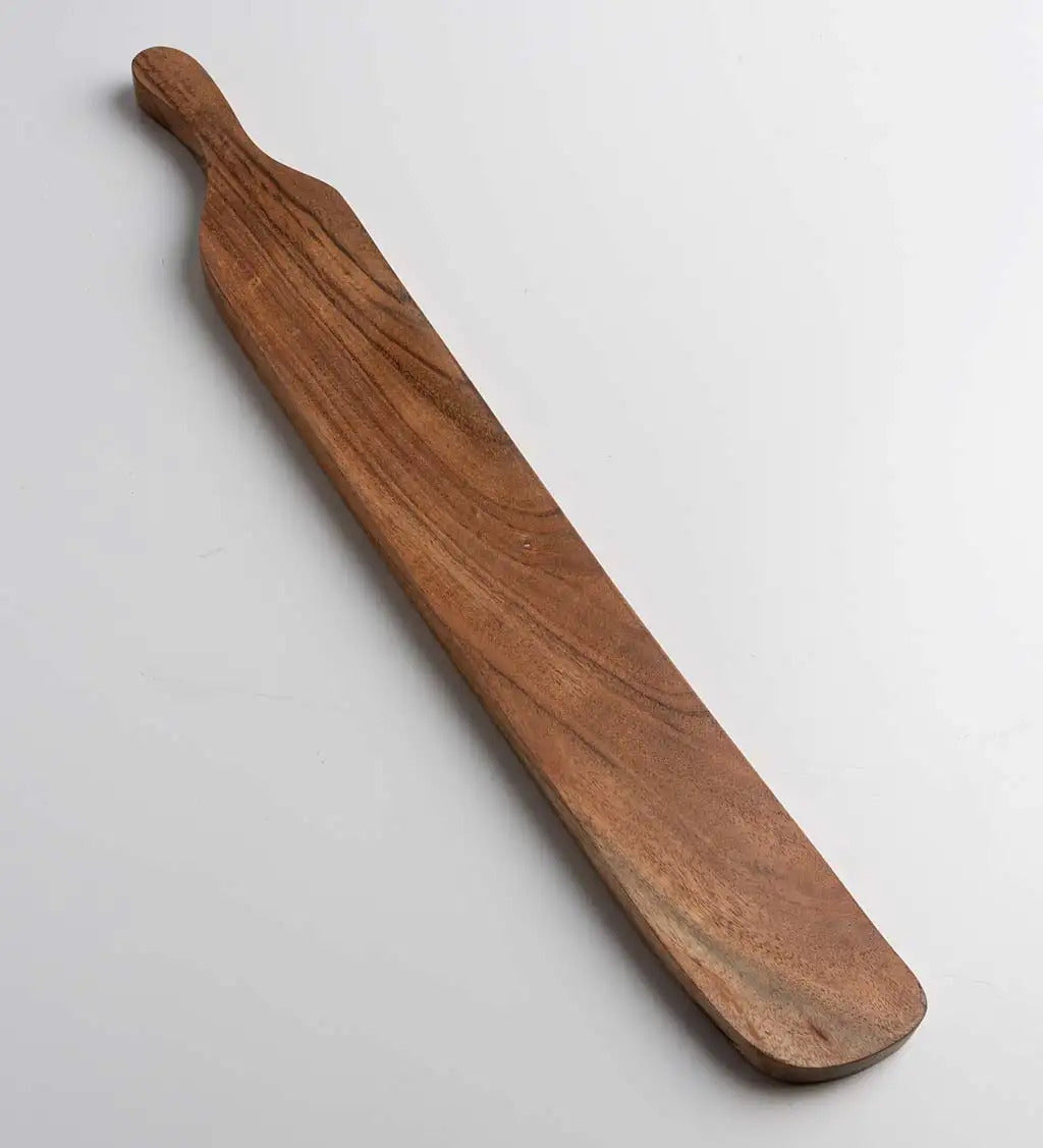 VivaTerra Organic Shape Acacia Wood Serving Board Collection