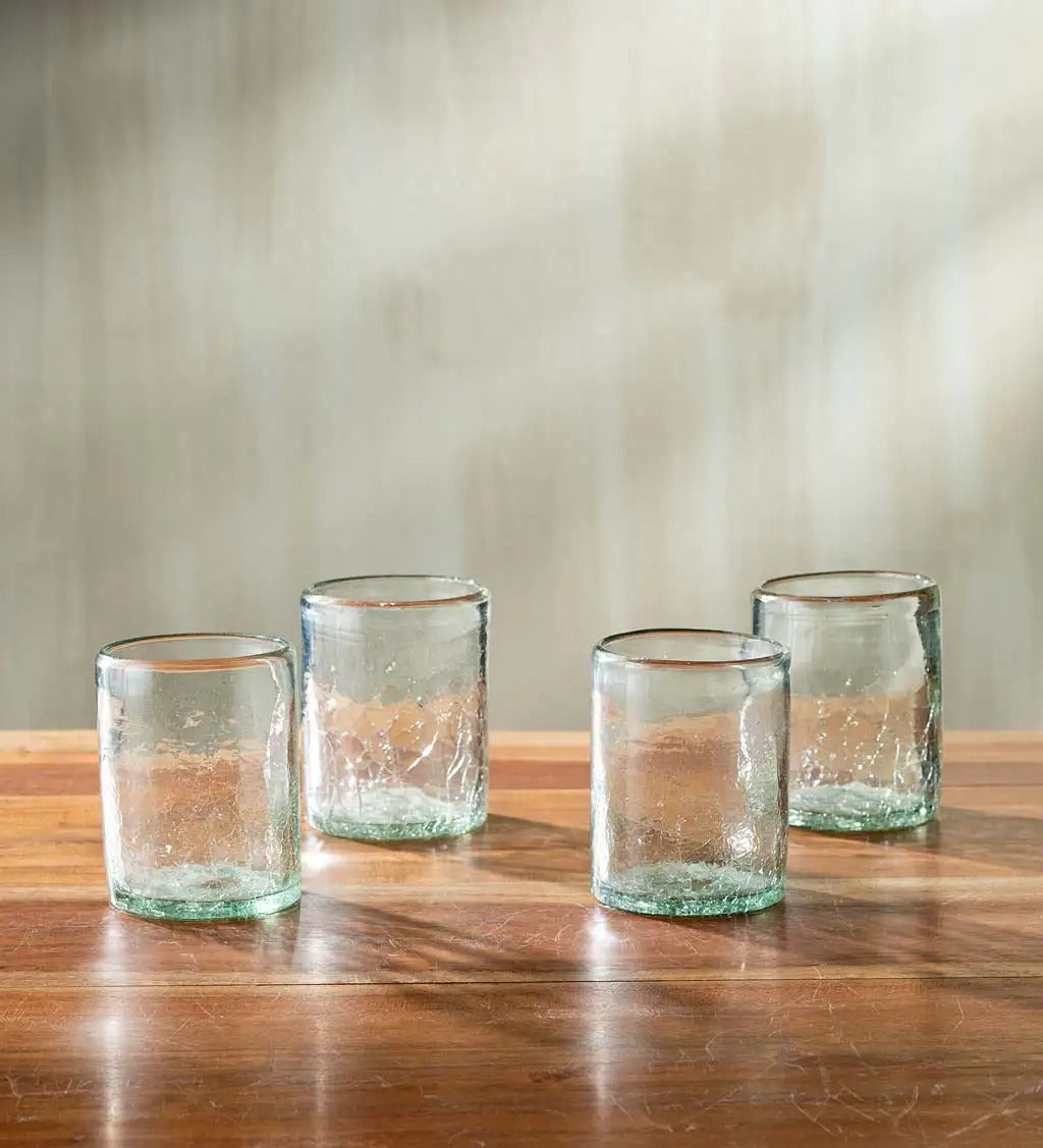 VivaTerra Maya Recycled Glassware Collection