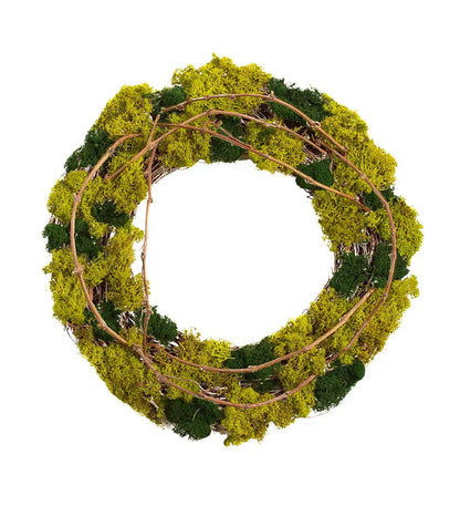 VivaTerra Zen Moss Wreath, 18"Dia.