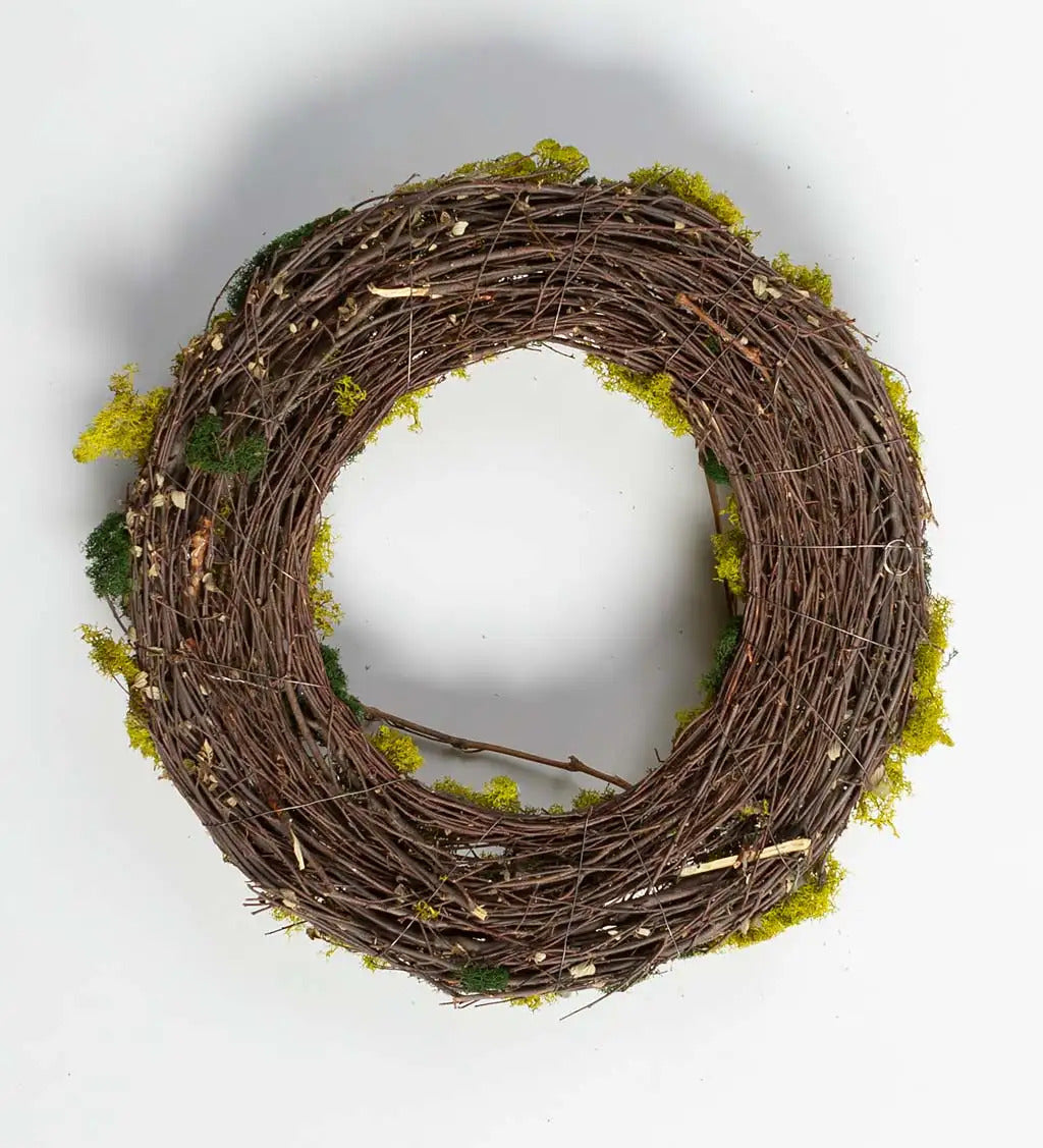 VivaTerra Zen Moss Wreath, 18"Dia.