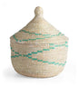 VivaTerra Handwoven Senegal Warming Basket