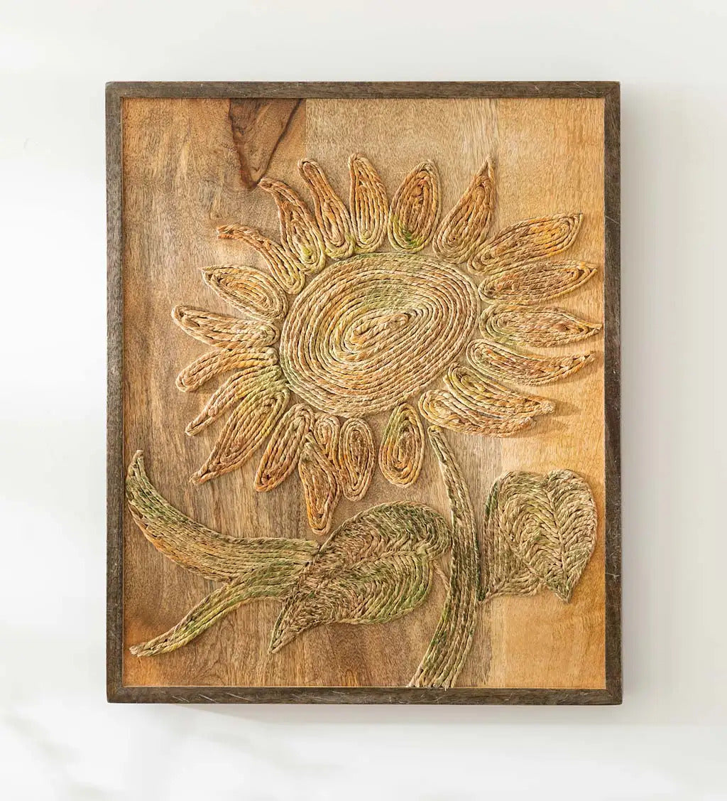 VivaTerra Sunflower Wall Art