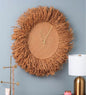 VivaTerra Burke Raffia Wall Clock