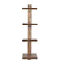 VivaTerra Teak Floating Vertical Wall Shelf Collection