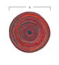 VivaTerra Cotton Chindi Braided Round Rug Collection