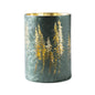 VivaTerra Pine Tree Etched Hurricane Collection