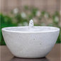 VivaTerra Geo Oval Terrazzo Tabletop Fountain