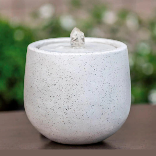 VivaTerra Geo Terrazzo Tabletop Fountain