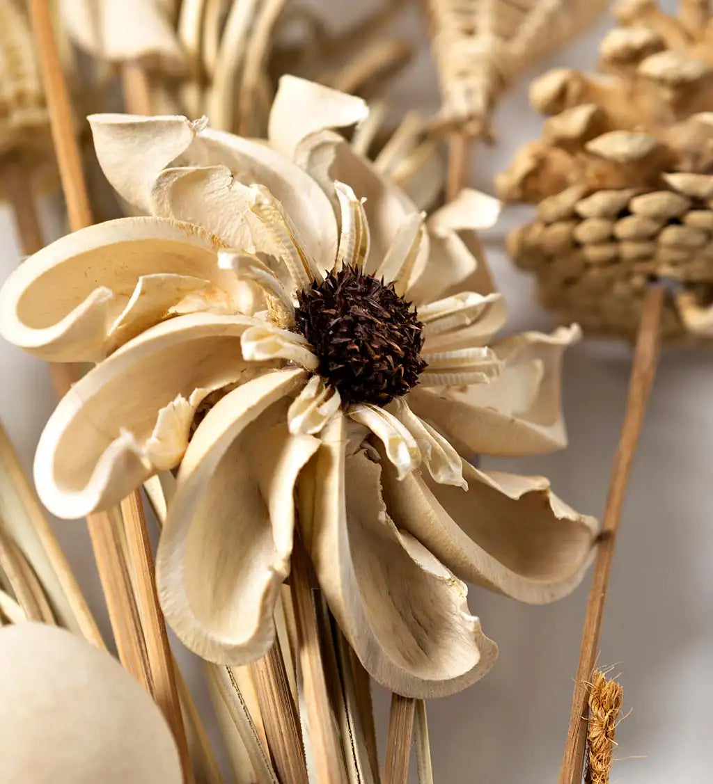 VivaTerra Dried Natural Bouquet Arrangement