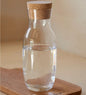 VivaTerra Glass Carafe with Cork Stopper