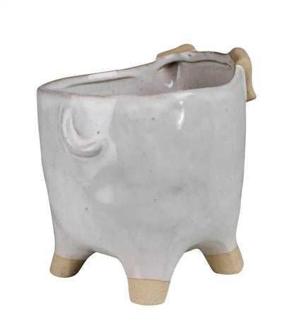 VivaTerra Dog Ceramic Planter