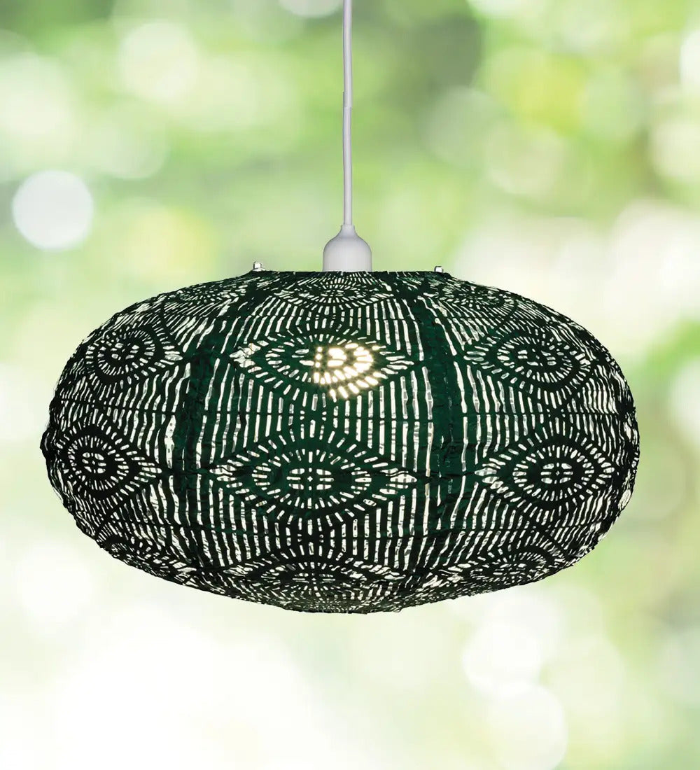 VivaTerra Stella Starbeam Indoor/Outdoor Pendant Light - Green