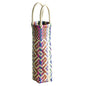 VivaTerra Woven Recycled Plastic Wine Tote