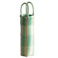 VivaTerra Woven Recycled Plastic Wine Tote