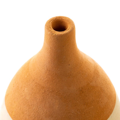 VivaTerra Tabletop Clay Chiminea Incense Burner/ Candle Holder