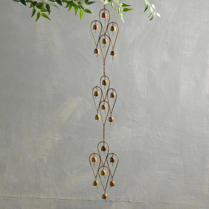 VivaTerra Handcrafted Triple Bell Wind Chime