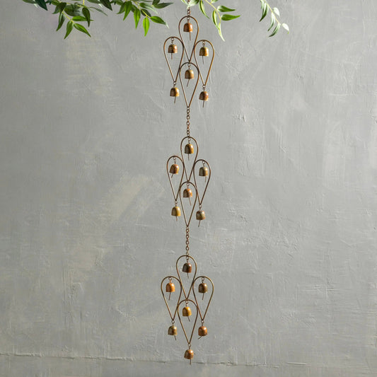 VivaTerra Handcrafted Triple Bell Wind Chime